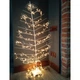Металлическая елка в гостиную, в офис 1001.5 белый 115x70 см Adore Decor (без декора) - изображение 5