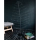 Металлическая елка в гостиную, в офис 1001.1 черный 115x70 см Adore Decor (без декора) - изображение 5