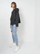 Худі жіноче Koton 2KAK22469NK-999 XL Black (8682660443490) - зображення 3