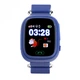Дитячі розумні годинник-телефон з GPS трекером Baby Smart Watch Q90s Original Black-Blue Синій - зображення 6