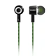 Навушники SVEN E-107 black-green - зображення 1
