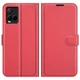 Чехол-книжка Deexe Book Type для VIVO Y33s / Y21 - Red - изображение 2