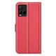 Чехол-книжка Deexe Book Type для VIVO Y33s / Y21 - Red - изображение 4