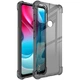 Силіконовий (TPU) чохол IMAK Airbag Case для Motorola Moto G60s - Transparent Black - зображення 1