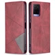 Чохол UniCase Geometric Pattern для VIVO Y33s / Y21 / Y21s - Red - зображення 2