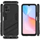 Захисний чохол Deexe Bibercas для VIVO Y33s / Y21 / Y21s - Black - зображення 5
