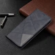 Чохол-книжка з кишеньками UniCase Geometric Pattern для Google Pixel 6 Pro - Black - зображення 5