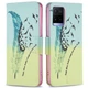 Чохол з малюнком Deexe Color Wallet для VIVO Y33s / Y21 / Y21s - Feather and Birds - зображення 1