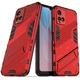Защитный чехол Deexe Bibercas для VIVO Y33s / Y21 / Y21s - Red - изображение 1