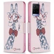 Чохол-книжка Deexe Color Wallet для VIVO Y33s / Y21 / Y21s - Giraffe - зображення 1
