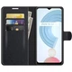 Класичний чохол-книжка Deexe Book Type для Realme C21Y / C25Y - Black - зображення 4