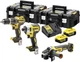 Набір з трьох інструментів безщіткових DeWalt 18 В XR Li-lon, 5 Ач, валіза, 2 акумулятори та зарядний пристрій (DCK384P2T) - зображення 1