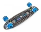 Пенні борд (Penny Board) "Fish Skateboards Original" з музичною декою, що світиться, Чорний - зображення 4