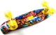 Пенни борд (Penny Board) 22" со светящимися колесами, "Cool Draft 2" Graffiti - изображение 4