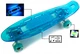 Пенни борд (Penny Board) "Fish Skateboards Original" с музыкальной и светящейся декой, Синий - изображение 1