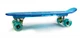 Пенни борд (Penny Board) "Fish Skateboards Original" с музыкальной и светящейся декой, Синий - изображение 3