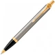 Ручка шариковая Parker 22232 IM 17 Brushed Metal GT - зображення 1