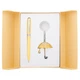 Ручки в наборе Langres Umbrella 1шт+брелок желтый LS.122022-08 - изображение 1