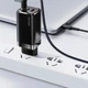 Блок питания Usams GaN Quick Charger 65W (2 Type-С+USB) для MacBook/Huawei/Lenovo/Dell/HP black - изображение 3