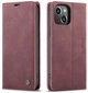 Чохол книжка з магнітом CaseMe для iPhone 13 Wine (24000-42) - зображення 1