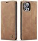 Чехол книжка с магнитом CaseMe для iPhone 13 Pro Brown (24001-30) - изображение 1