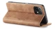 Чехол книжка с магнитом CaseMe для Xiaomi Mi 11 Lite Brown (24811-30) - изображение 3