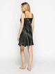 Ночная Сорочка женская Angelo dolce l-8 46-48 M-L Черный С Красным - изображение 2