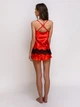 Шорты И Майка женские Angelo dolce l-14 42-44 XS-S Красный - изображение 2