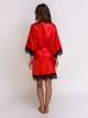 Халат женский Angelo dolce l-12 54-56 XXL-XXXL Красный - изображение 2