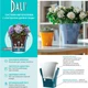 Горшок с автополивом Santino DALI 3,5 л дымчато синий-серый (DAL35SBLU/GRY) - изображение 2