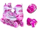 Комплект Роликів Happy. Pink (розмір 29-33) - зображення 1