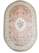 Классический ковер Flower 2x3 м. Овал PINK P659B - изображение 1