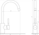 Смеситель-кран кухонный GLOBUS LUX Lazer GLLR-0203S-BB - изображение 5