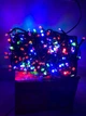 Светодиодная гирлянда рубин 400 LED кристалл 25 метров цветная - изображение 3