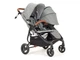 Детская прогулочная коляска для двойни Valco baby Snap Duo Trend Grey Marle - изображение 5