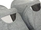 Детская прогулочная коляска для двойни Valco baby Snap Duo Trend Grey Marle - изображение 7
