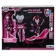 Ляльки Монстер Хай Набір лялька Дракулаура і ванна кімната Monster High Play Set Draculaura's Powder Room Playset with Doll X4496 - изображение 2
