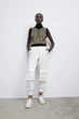 Топ с молнией Zara 1930/023 - M - изображение 1