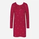 Ночная рубашка Triumph Nightdresses NDK Character Buttons 38 Бордовая (7613136245295) - изображение 3