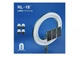 Профессиональная светодиодная кольцевая лампа Soft Ring Light RL-1806 45 см 55 Вт со штативом - изображение 1