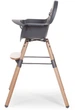 Стул для кормления Childhome Evolu 2 с бампером Natural/Anthracite (CHEVOCHNA) - изображение 3