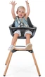 Стул для кормления Childhome Evolu 2 с бампером Natural/Anthracite (CHEVOCHNA) - изображение 14