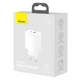 Мережевий адаптер Baseus Compact Quick Charger 20W QC+ PD Type-C + USB CCXJ-B02 Білий - зображення 7