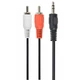 Кабель Cablexpert CCA-458-20M 3.5mm папа/2*RCA папа 20.0m - зображення 1