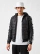 Куртка демісезонна з капюшоном чоловіча Koton 2WAM20010HW-999 S Чорна (8683350718478) - зображення 1