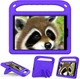 Чехол STR EVA с ручкой и подставкой треугольник Apple iPad New 2017 детский Purple - изображение 3