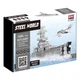 Металлический конструктор Steel World «Линкор» 1200 деталей - изображение 4