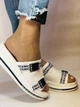 Женские сабо Evromoda 37 Белый 2139 - изображение 8