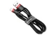 Кабель Baseus Cafule Cable USB For Lightning 2.4A 1m Red+Black - изображение 1