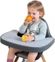 Столик к стулу для кормления Childhome Evolu с силиконовым подносом Anthracite (CHEVOTSAA) - изображение 5